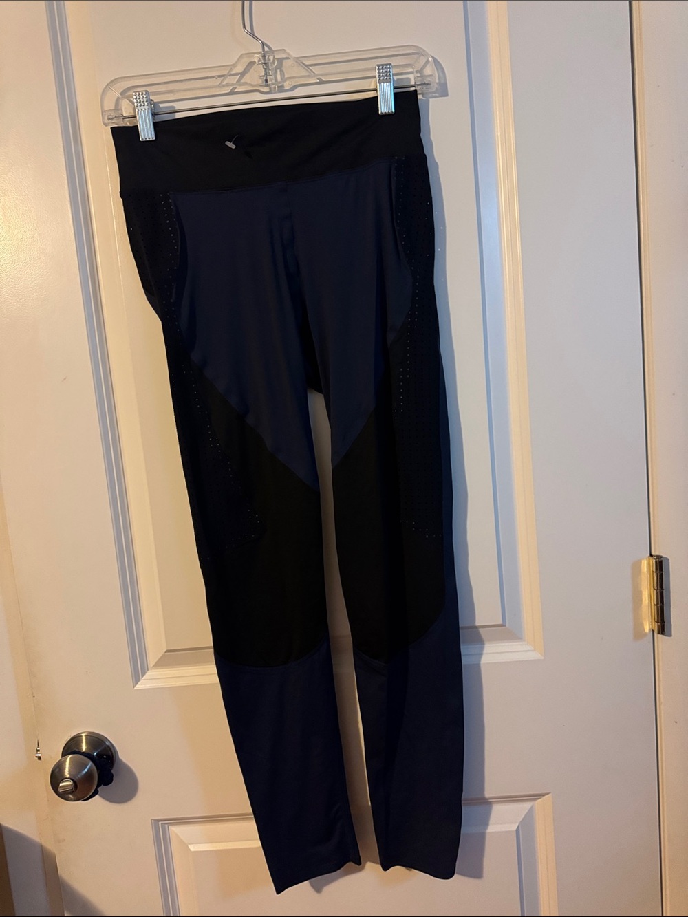 Charli cohen leggings size small‎ dark navy/black mesh breathable